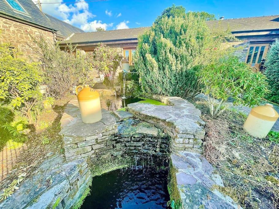 Вилла Stone Built Barn In A Beautiful Rural Setting Llangwm-Isaf Экстерьер фото